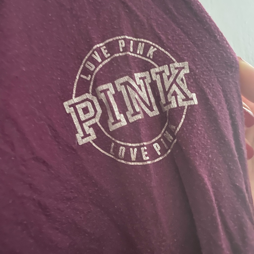 Pink soft long sleeve.